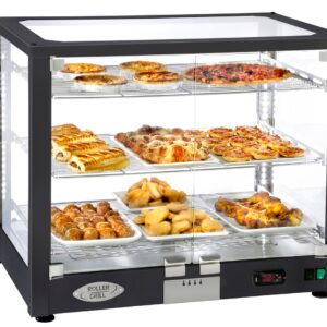 VITRINA CALIENTE SOBREMOSTRADOR (ROLLER GRILL) - WD 100