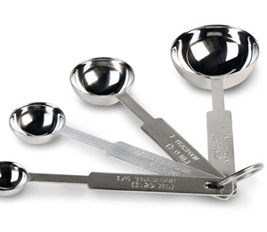 VOLLRATH - JUEGO 4 CUCHARAS MEDIDORAS - 46589