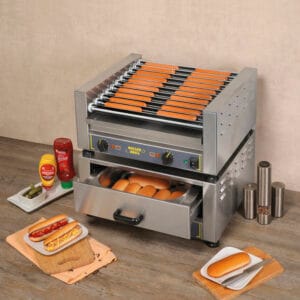 MÁQUINAS HOT DOG (ROLLER GRILL) -RG 14 B