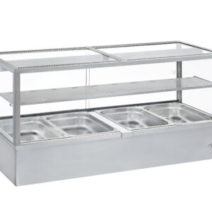 VITRINA CALIENTE BAÑO MARÍA (ROLLER GRILL) - BMV 40