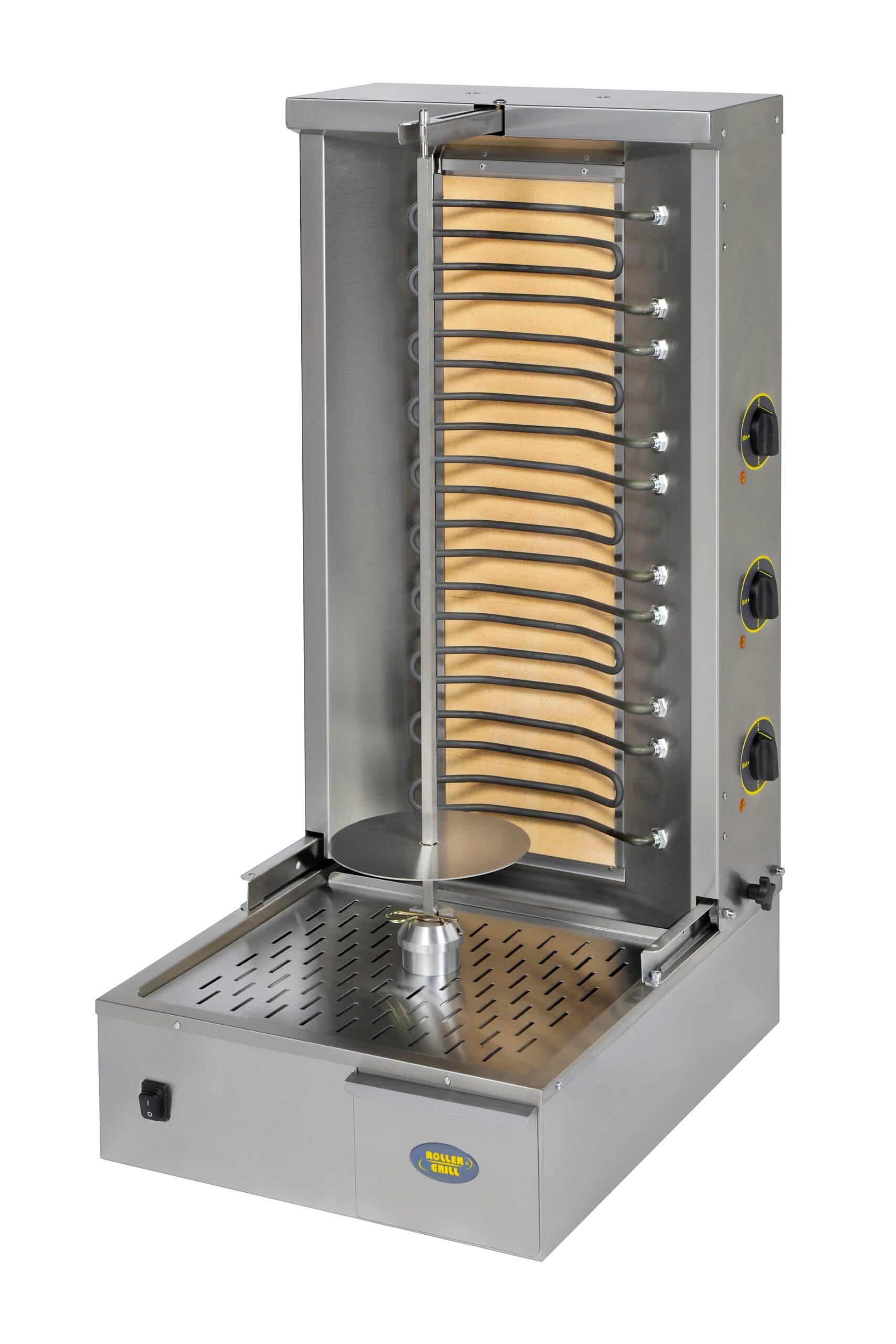 ASADOR VERTICAL ELÉCTRICO PARA KEBABS (ROLLER GRILL) - GR 80 E