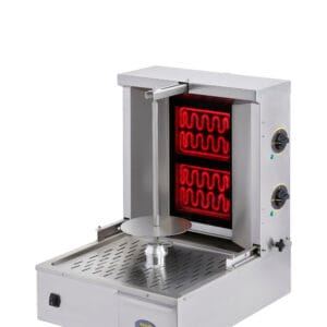 ASADOR VERTICAL VITROCERÁMICO PARA KEBABS (ROLLER GRILL) - GR 40 VC