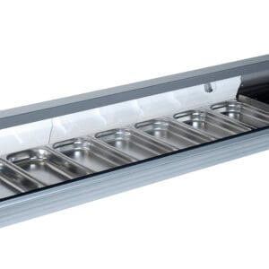 VITRINA REFRIGERADA (ROLLER GRILL) - TPR 80