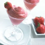 Yogur congelado de fresa